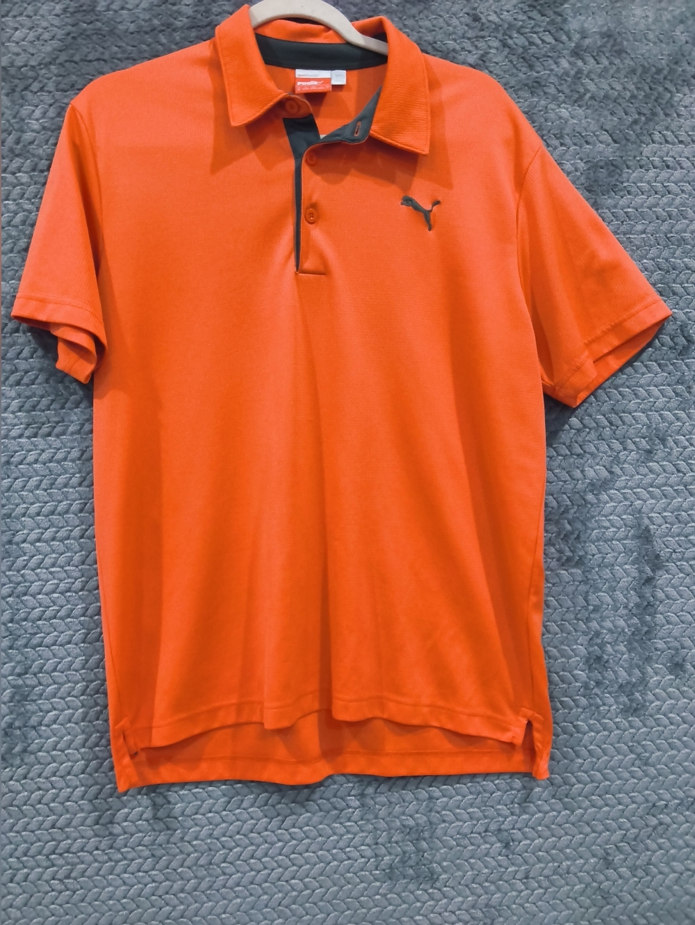 Puma Men’s Orange Polo Shirt